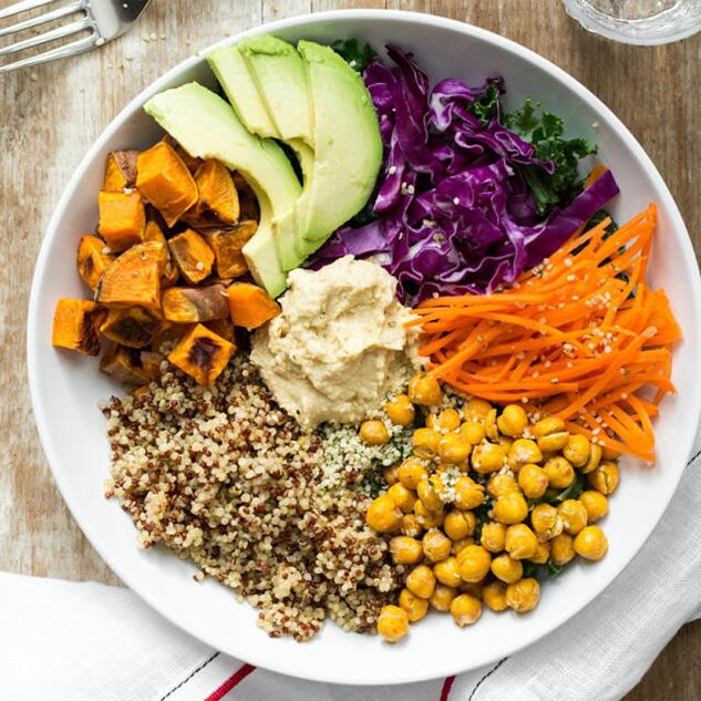 Maní con verduras -sayuran