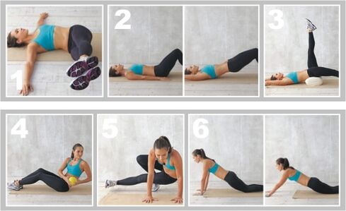 Entrenamiento complejo en el estómago y los lados para las mujeres